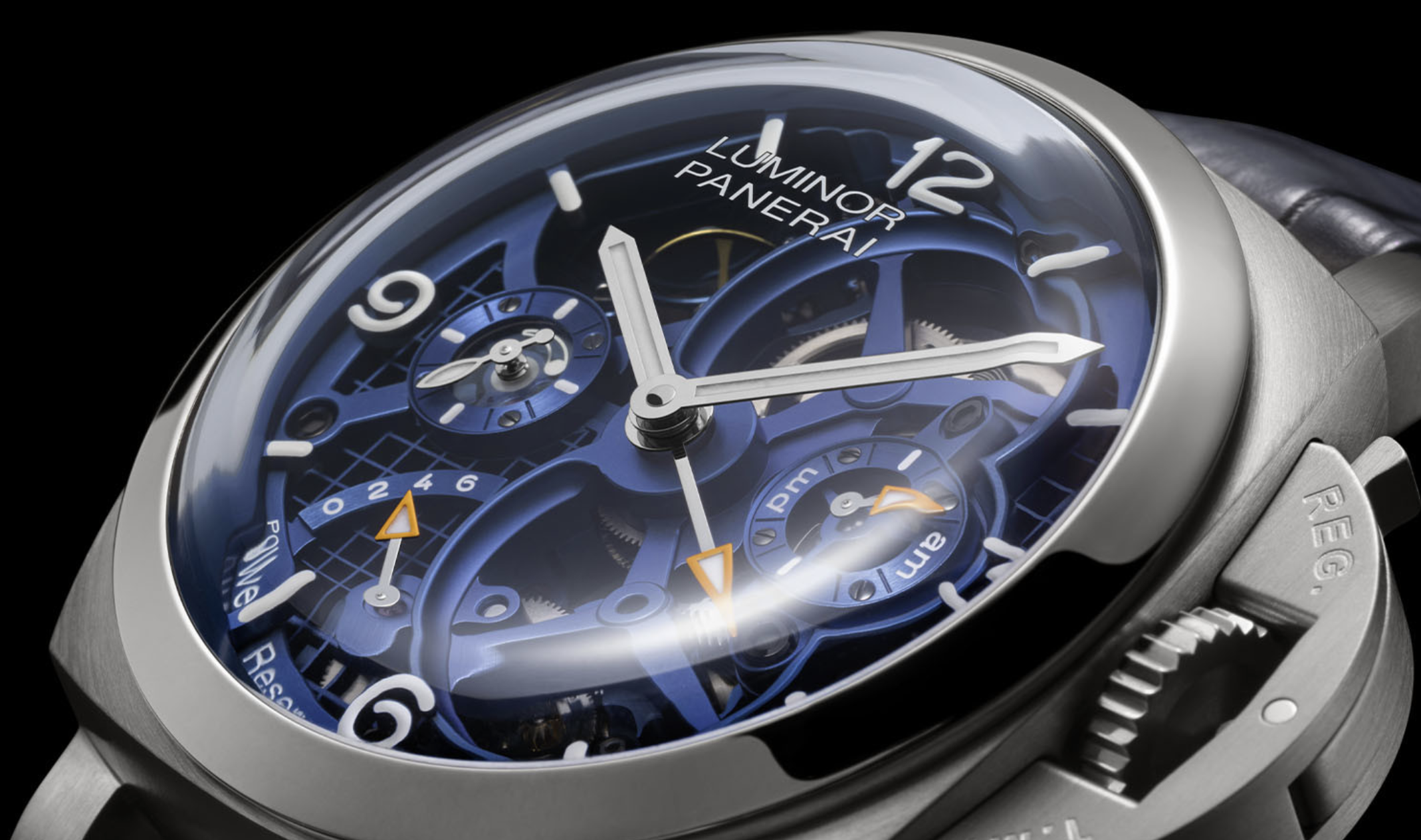 Panerai Luminor Tourbillon GMT Titanio PAM01784 Panerai Luminor Tourbillon GMT Titanio PAM01784