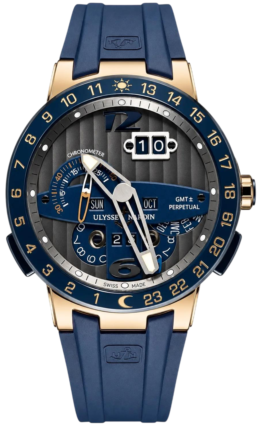 Ulysse Nardin Executive El Toro GMT ± Perpetual
