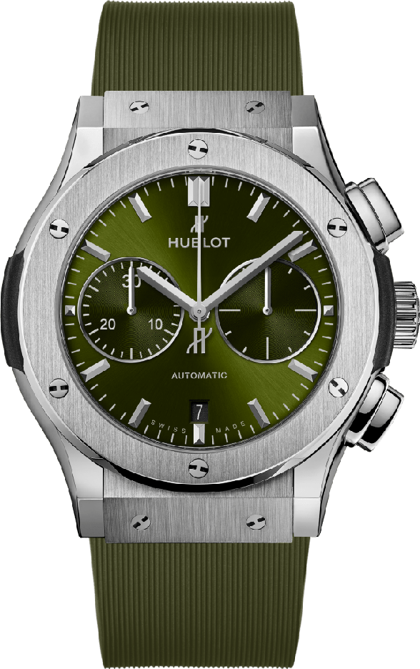 Hublot Chronograph Titanium Green