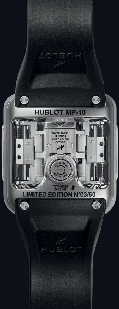 Hublot MP-10 Tourbillon Weight Energy System Titanium Hublot MP-10 Tourbillon Weight Energy System Titanium