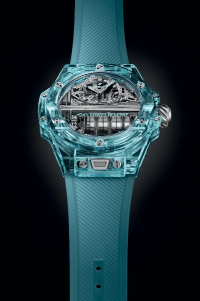 Hublot MP-11 Power Reserve 14 Days Water Blue Sapphire Hublot MP-11 Power Reserve 14 Days Water Blue Sapphire