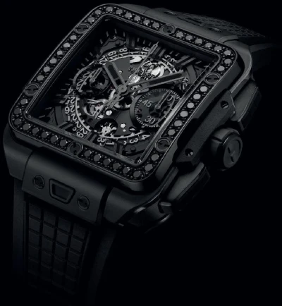 Hublot Unico All Black Diamonds Hublot Unico All Black Diamonds