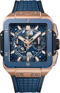 Hublot Unico King Gold Blue Ceramic Hublot Unico King Gold Blue Ceramic
