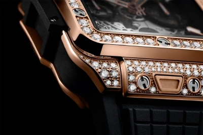 Hublot Unico King Gold Pavé Hublot Unico King Gold Pavé