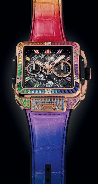 Hublot Unico King Gold Rainbow Hublot Unico King Gold Rainbow