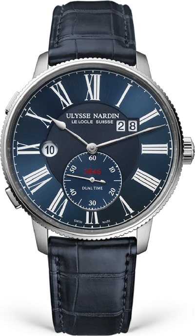 Ulysse Nardin Marine Torpilleur Dual Time