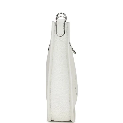 Hermes Evelyne TPM New White Maurice Palladium Hardware Hermes Evelyne TPM New White Maurice Palladium Hardware