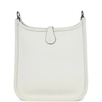 Hermes Evelyne TPM New White Maurice Palladium Hardware Hermes Evelyne TPM New White Maurice Palladium Hardware