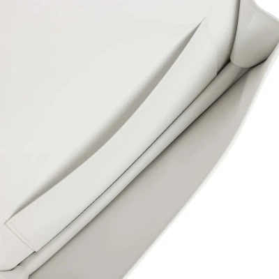 Hermes Shadow Kelly Cut New White Swift Hermes Shadow Kelly Cut New White Swift