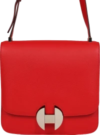 Hermes 2002-20 Rouge De Coeur Evercolor Palladium Hardware Hermes 2002-20 Rouge De Coeur Evercolor Palladium Hardware