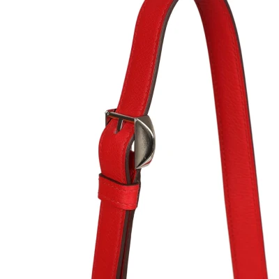 Hermes 2002-20 Rouge De Coeur Evercolor Palladium Hardware Hermes 2002-20 Rouge De Coeur Evercolor Palladium Hardware