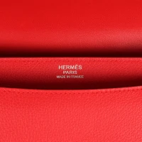 Hermes 2002-20 Rouge De Coeur Evercolor Palladium Hardware Hermes 2002-20 Rouge De Coeur Evercolor Palladium Hardware