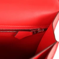 Hermes 2002-20 Rouge De Coeur Evercolor Palladium Hardware Hermes 2002-20 Rouge De Coeur Evercolor Palladium Hardware