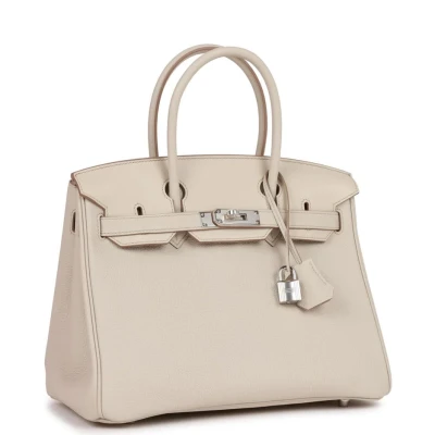 Hermes 3 En 1 Birkin 30 Beton Togo and Swift Palladium Hardware Hermes 3 En 1 Birkin 30 Beton Togo and Swift Palladium Hardware
