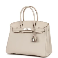 Hermes 3 En 1 Birkin 30 Beton Togo and Swift Palladium Hardware Hermes 3 En 1 Birkin 30 Beton Togo and Swift Palladium Hardware