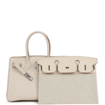 Hermes 3 En 1 Birkin 30 Beton Togo and Swift Palladium Hardware Hermes 3 En 1 Birkin 30 Beton Togo and Swift Palladium Hardware