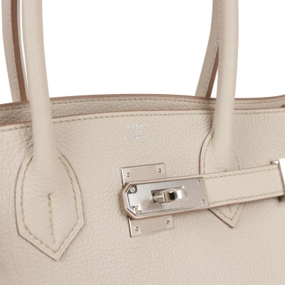 Hermes 3 En 1 Birkin 30 Beton Togo and Swift Palladium Hardware Hermes 3 En 1 Birkin 30 Beton Togo and Swift Palladium Hardware