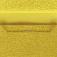 Hermes Bearn Mini Wallet Lime Chevre Mysore Palladium Hardware Hermes Bearn Mini Wallet Lime Chevre Mysore Palladium Hardware