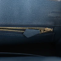 Hermes Birkin 25 Bleu De Prusse Togo Gold Hardware Hermes Birkin 25 Bleu De Prusse Togo Gold Hardware
