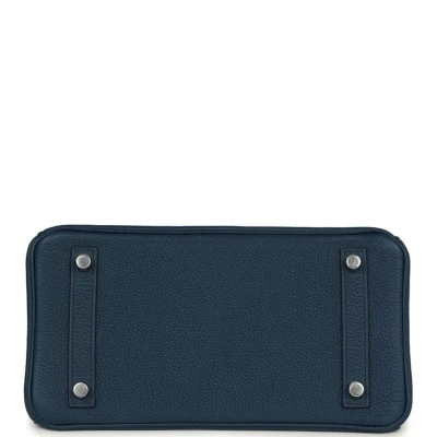 Hermes Birkin 25 Bleu de Prusse Togo Palladium Hardware Hermes Birkin 25 Bleu de Prusse Togo Palladium Hardware