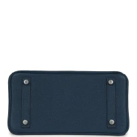 Hermes Birkin 25 Bleu de Prusse Togo Palladium Hardware Hermes Birkin 25 Bleu de Prusse Togo Palladium Hardware