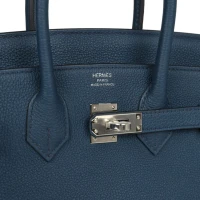 Hermes Birkin 25 Bleu de Prusse Togo Palladium Hardware Hermes Birkin 25 Bleu de Prusse Togo Palladium Hardware