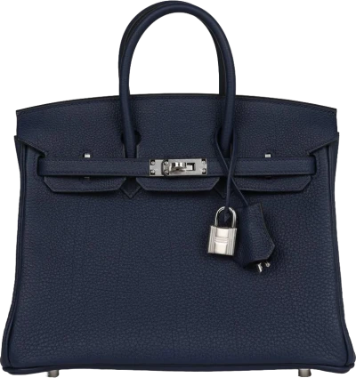 Hermes Birkin 25 Bleu Navy Togo Palladium Hardware Hermes Birkin 25 Bleu Navy Togo Palladium Hardware