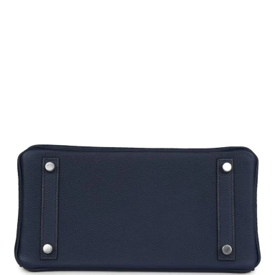 Hermes Birkin 25 Bleu Navy Togo Palladium Hardware Hermes Birkin 25 Bleu Navy Togo Palladium Hardware