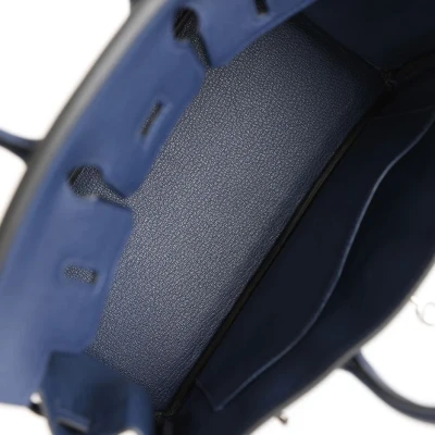 Hermes Birkin 25 Bleu Navy Togo Palladium Hardware Hermes Birkin 25 Bleu Navy Togo Palladium Hardware