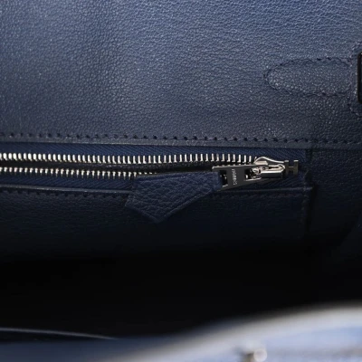 Hermes Birkin 25 Bleu Navy Togo Palladium Hardware Hermes Birkin 25 Bleu Navy Togo Palladium Hardware