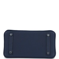 Hermes Birkin 25 Bleu Navy Togo Palladium Hardware Hermes Birkin 25 Bleu Navy Togo Palladium Hardware