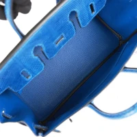 Hermes Birkin 25 Bleu Saphir Lizard Palladium Hardware Hermes Birkin 25 Bleu Saphir Lizard Palladium Hardware