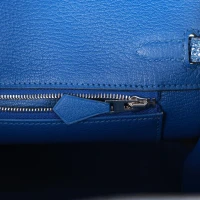 Hermes Birkin 25 Bleu Saphir Lizard Palladium Hardware Hermes Birkin 25 Bleu Saphir Lizard Palladium Hardware