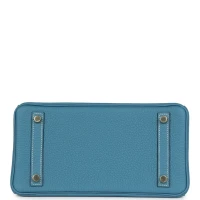 Hermes Birkin 25 Blue Jean Togo Gold Hardware Hermes Birkin 25 Blue Jean Togo Gold Hardware