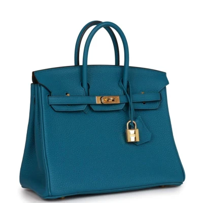 Hermes Birkin 25 Colvert Togo Gold Hardware Hermes Birkin 25 Colvert Togo Gold Hardware