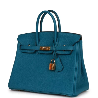 Hermes Birkin 25 Colvert Togo Gold Hardware Hermes Birkin 25 Colvert Togo Gold Hardware