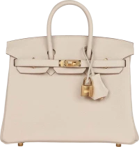 Hermes Birkin 25 Craie Togo Gold Hardware Hermes Birkin 25 Craie Togo Gold Hardware