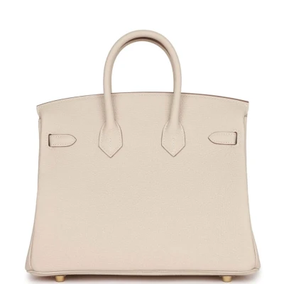 Hermes Birkin 25 Craie Togo Gold Hardware Hermes Birkin 25 Craie Togo Gold Hardware