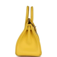 Hermes Birkin 25 Jaune de Naples Swift Palladium Hardware Hermes Birkin 25 Jaune de Naples Swift Palladium Hardware