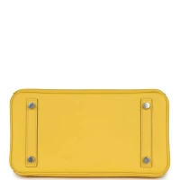 Hermes Birkin 25 Jaune de Naples Swift Palladium Hardware Hermes Birkin 25 Jaune de Naples Swift Palladium Hardware