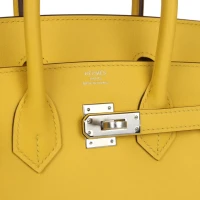 Hermes Birkin 25 Jaune de Naples Swift Palladium Hardware Hermes Birkin 25 Jaune de Naples Swift Palladium Hardware