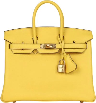Hermes Birkin 25 Jaune de Naples Togo Gold Hardware Hermes Birkin 25 Jaune de Naples Togo Gold Hardware