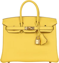 Hermes Birkin 25 Jaune de Naples Togo Gold Hardware Hermes Birkin 25 Jaune de Naples Togo Gold Hardware