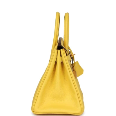 Hermes Birkin 25 Jaune de Naples Togo Gold Hardware Hermes Birkin 25 Jaune de Naples Togo Gold Hardware