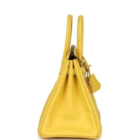 Hermes Birkin 25 Jaune de Naples Togo Gold Hardware Hermes Birkin 25 Jaune de Naples Togo Gold Hardware