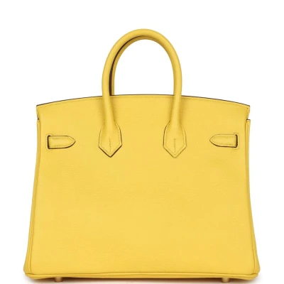 Hermes Birkin 25 Jaune de Naples Togo Gold Hardware Hermes Birkin 25 Jaune de Naples Togo Gold Hardware