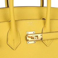 Hermes Birkin 25 Jaune de Naples Togo Gold Hardware Hermes Birkin 25 Jaune de Naples Togo Gold Hardware