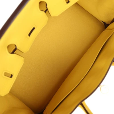 Hermes Birkin 25 Jaune de Naples Togo Gold Hardware Hermes Birkin 25 Jaune de Naples Togo Gold Hardware