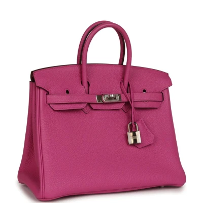 Hermes Birkin 25 Magnolia Togo Palladium Hardware Hermes Birkin 25 Magnolia Togo Palladium Hardware