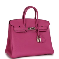 Hermes Birkin 25 Magnolia Togo Palladium Hardware Hermes Birkin 25 Magnolia Togo Palladium Hardware